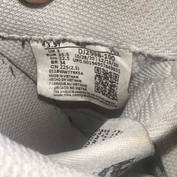 Nike Air Force 1 Paint Splatter Sneakers - Picture 7 of 7